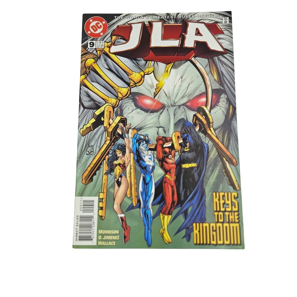 JLA DC Comic Book Issue‎ 9 Keys to the Kingdom Wonder Woman Batman Flash